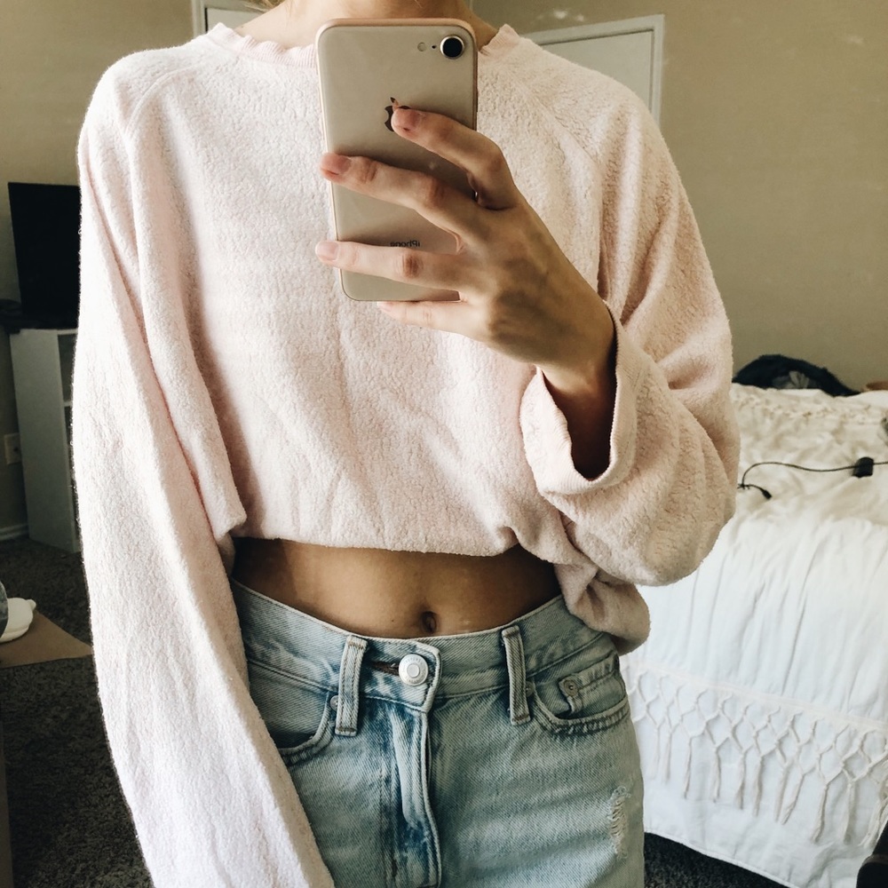 billabong pink crewneck - Picture 2 of 5